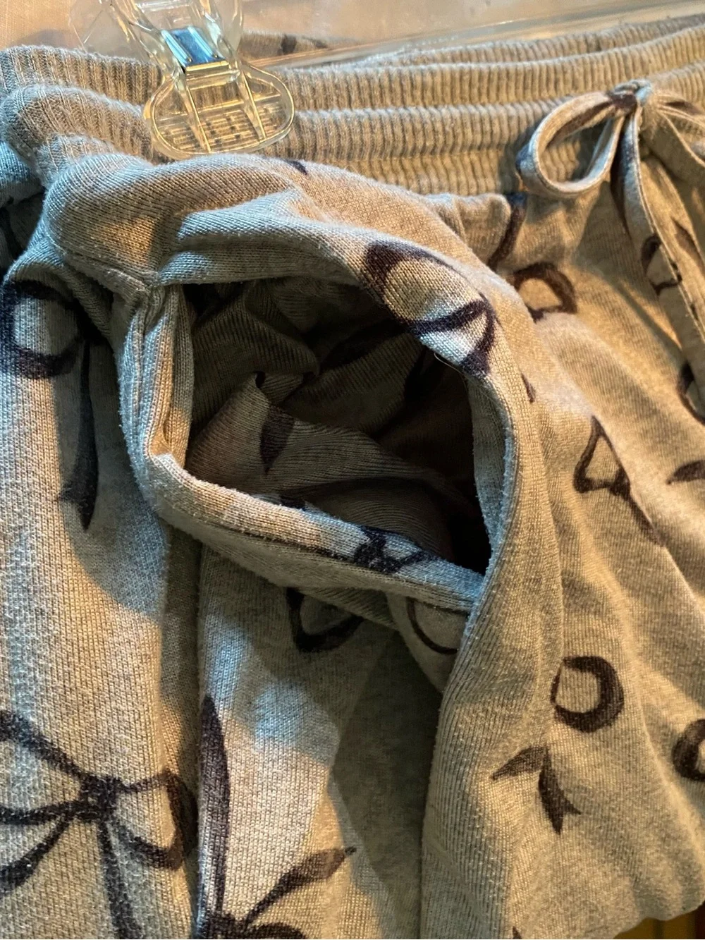 Joyspun soft gray
